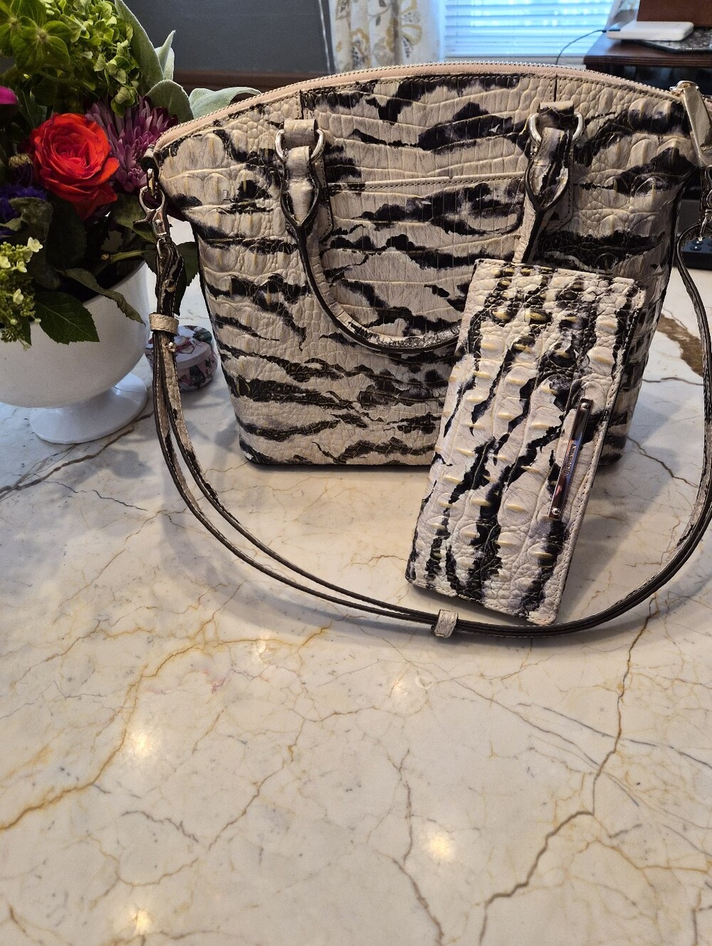 Brahmin Duxbury Handbag & Ady Wallet